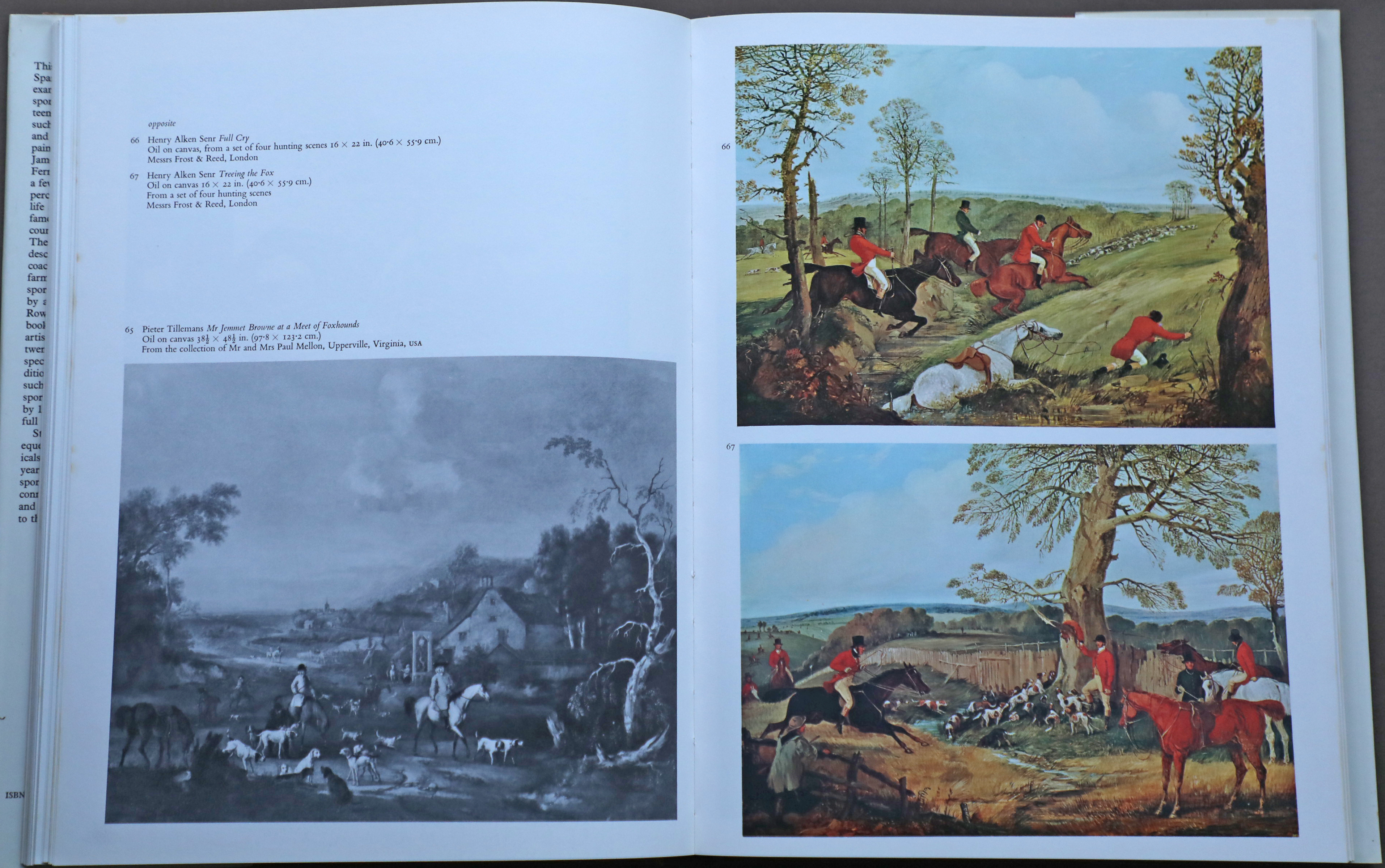 Sporting Art England 1700-1900, Stella A Walker, 1st edition, 1972, Studio Vista, - Image 17 of 30