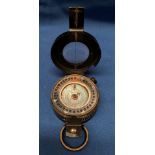 ATG Co Ltd London 1940 Mark III metal and brass naval compass no.