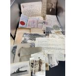 Original Diary 1917, Passports, Photographs etc.