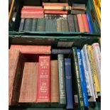 Contents to two crate - forty books - directories, warfare, naval history, etc.