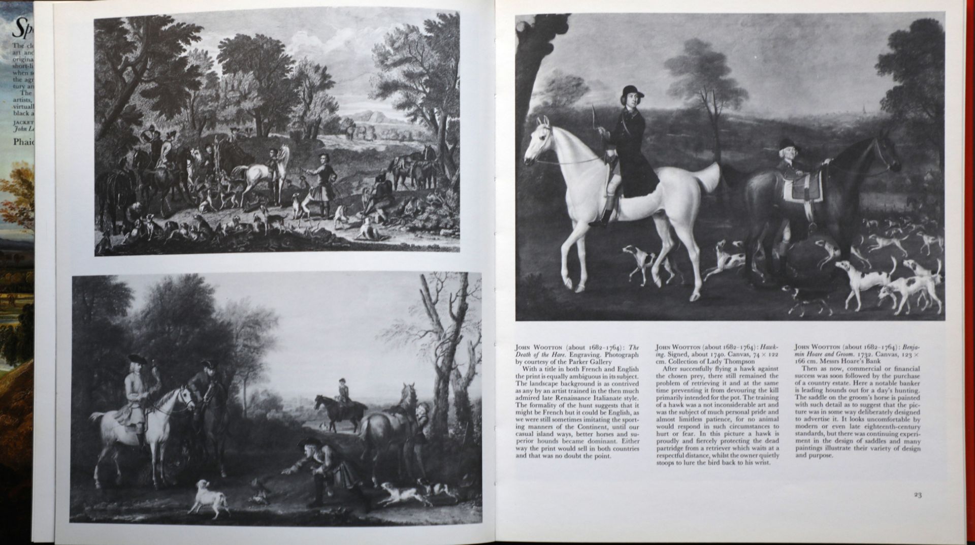 Sport and the Countryside in English Paintings Watercolours and Prints, David Coombs, - Image 10 of 25
