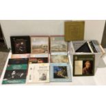 Contents to two boxes - 23 assorted LP box sets including Beethoven (Editions 3, 5, 8),