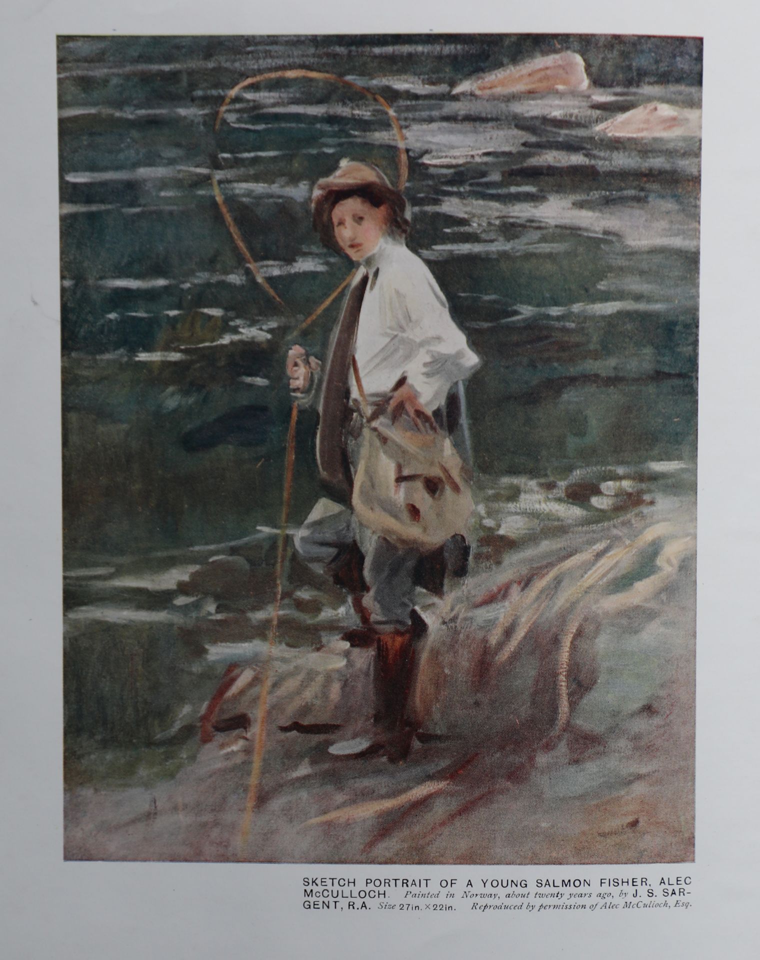 Angling in British Art, W Shaw Sparrow, The Bodley Head, 1st ed 1923, demi 4to, blue cloth, - Image 3 of 10
