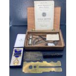 Contents to small cigar box an Association of Conservative Clubs Distinguished Service Medal