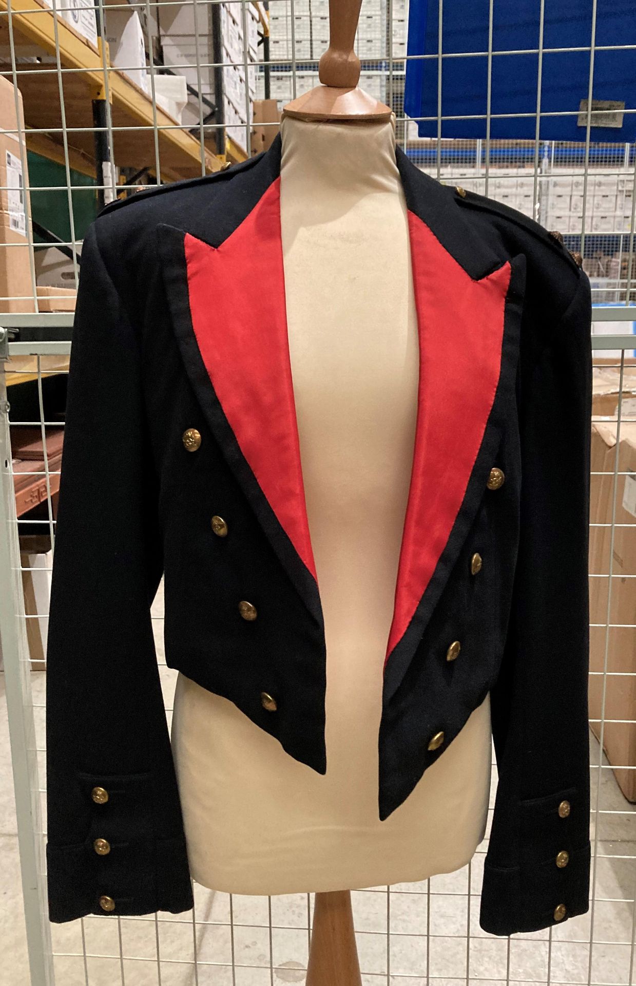 A Royal Artillery Officer's regimental mess dress uniform (No 1) by Moss Bros, - Image 2 of 7