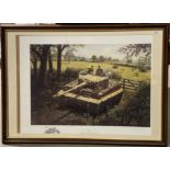 Barry Spicer 'Wittman's Tiger 1 in Villers Bocage' framed Limited Edition print 475/650 signed in