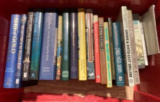 Contents to box - twenty books - Maritime related - novels and non-fiction Nolan 'Clippers the