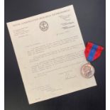John Alexander Fulcher Imperial Service Medal QEII,