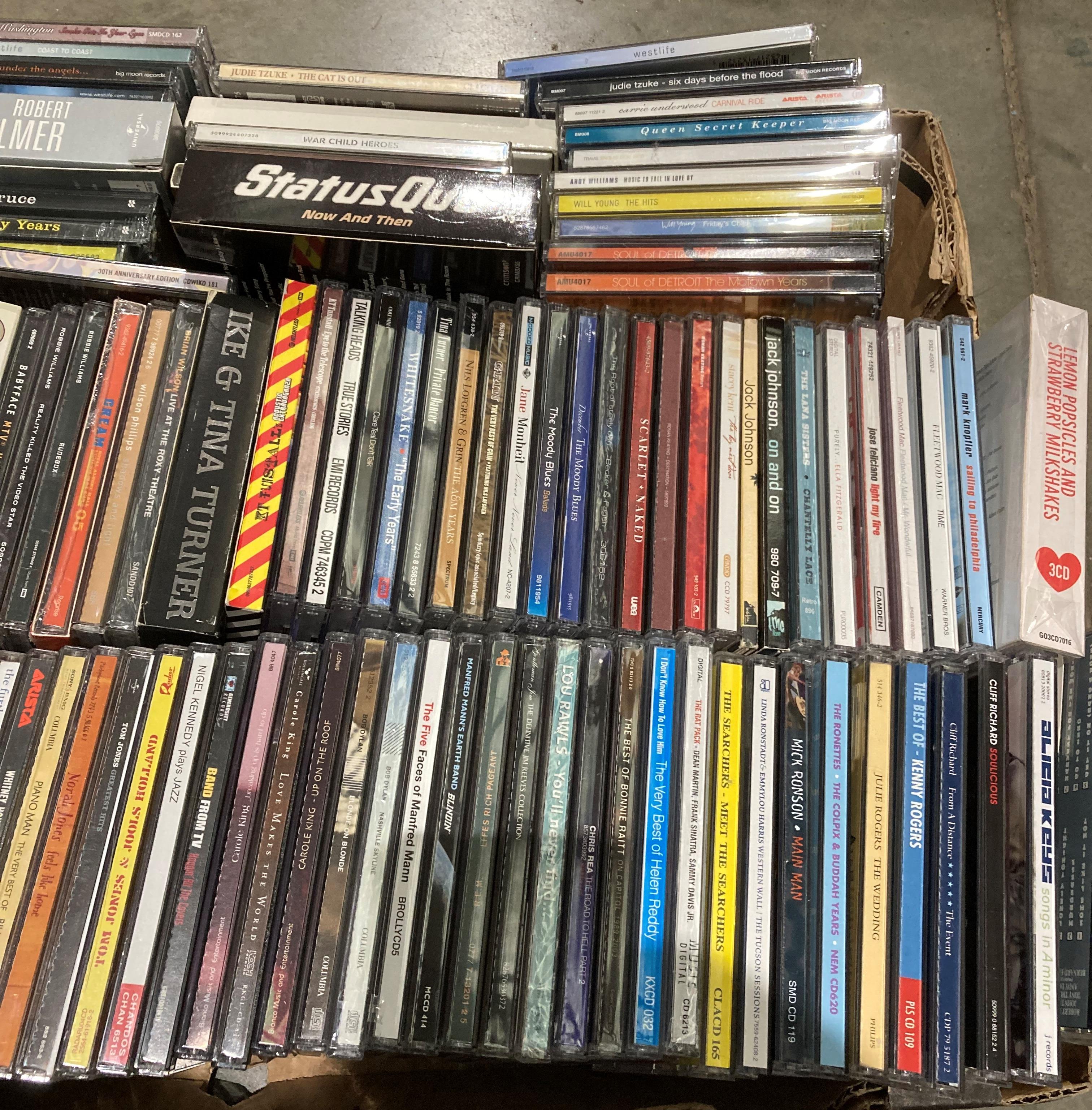 Contents to crate - approximately 120 assorted music CDs including artists - Paul Weller, - Image 3 of 3