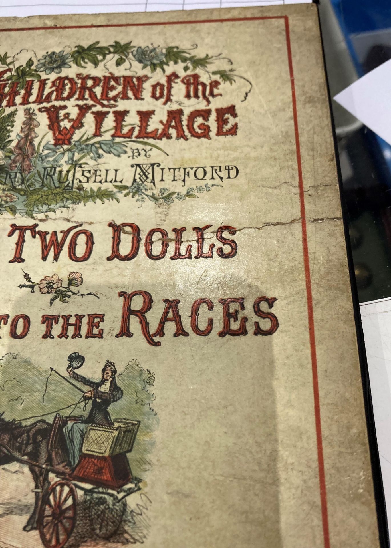 Three vintage books - Mary Russell Mitford 'The Two Dolls & Going to the Races' published by George - Bild 8 aus 23