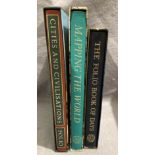 Folio Society - Three books in cases 'The Folio Book of Days',