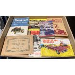 Automobilia related - eight small books and booklets - Observer's Book of Automobiles,