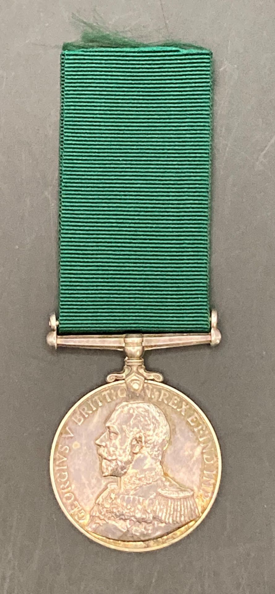 Royal Naval Reserve Long Service Medal GV awarded 16.2.