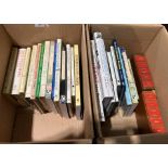 Contents to two boxes - books on art, the countryside exploration, etc.