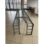 Metal vehicle display ramps