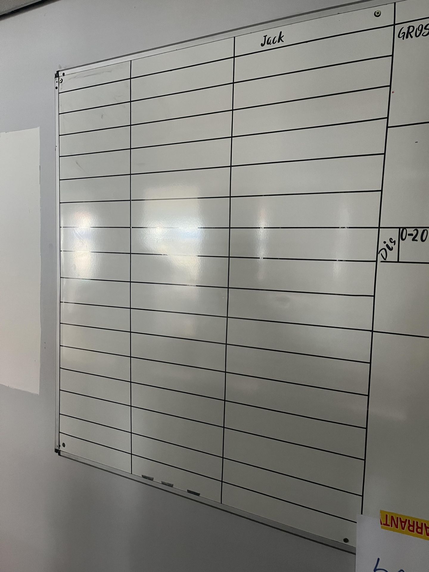 Two large whiteboards - Image 5 of 6
