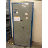 Metal secure storage cabinet
