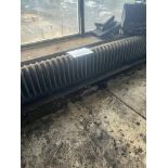 Architectural salvage: large industrial radiator (Please note the successful bidder will be