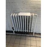 Architectural salvage: medium industrial radiator (Please note the successful bidder will be