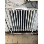 Architectural salvage: medium industrial radiator (Please note the successful bidder will be