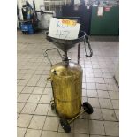 Yellow oil drainer (needs a clean but in working order)