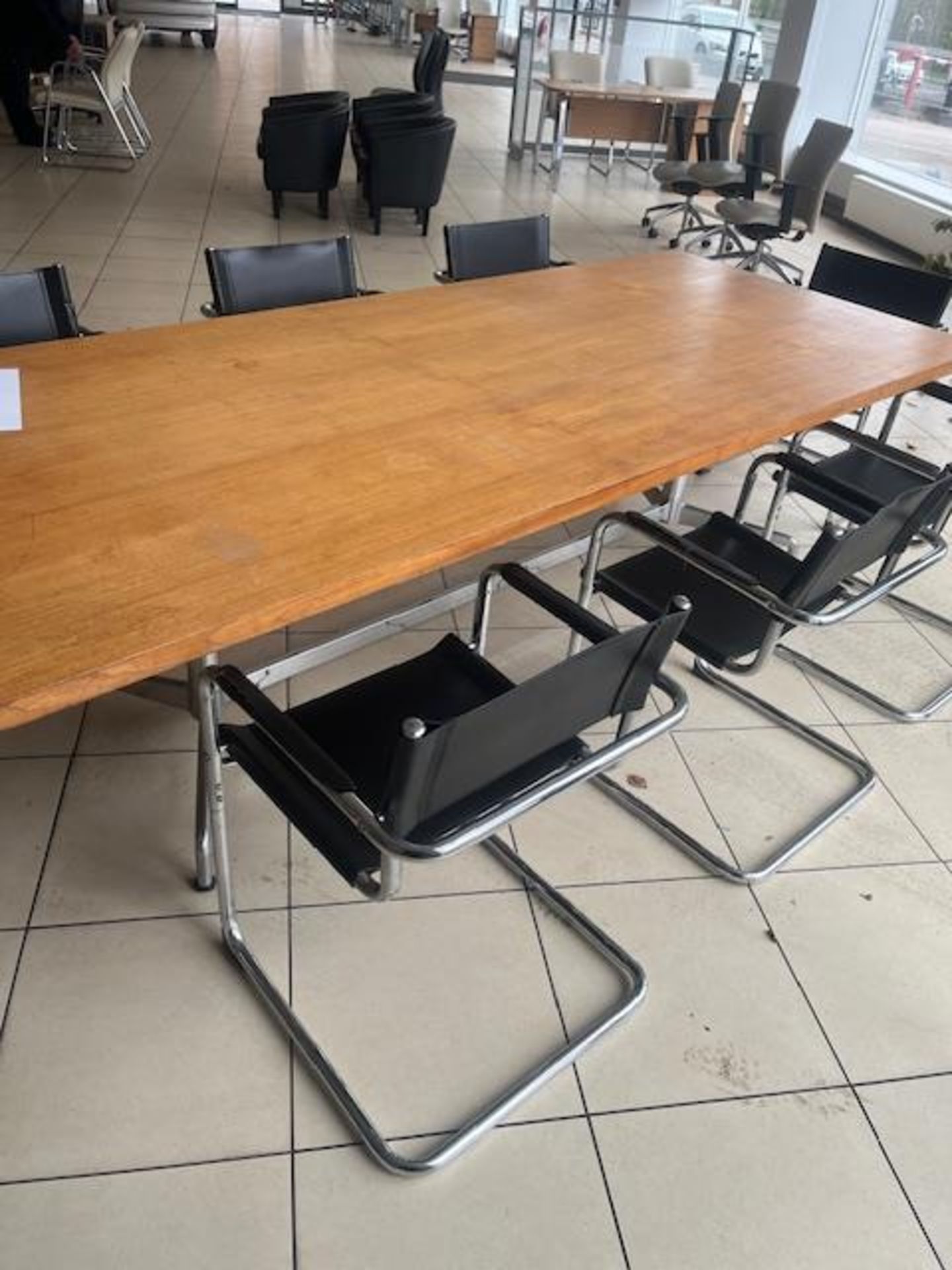Boardroom table and eight chairs - Bild 3 aus 3