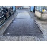 A Pooley weighbridge - Still in situ - The purchaser will be required to remove and make good as