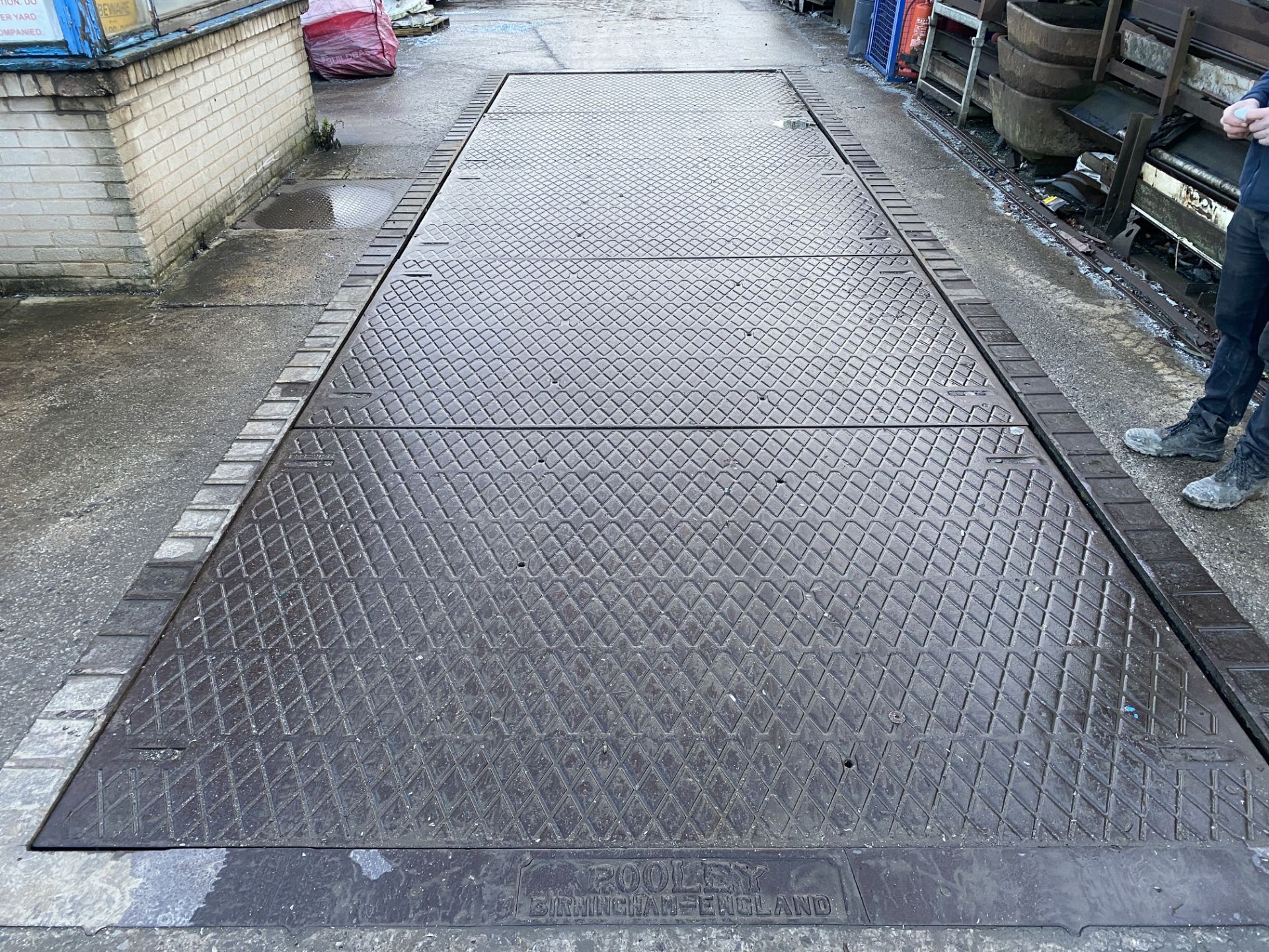 A Pooley weighbridge - Still in situ - The purchaser will be required to remove and make good as - Image 2 of 3