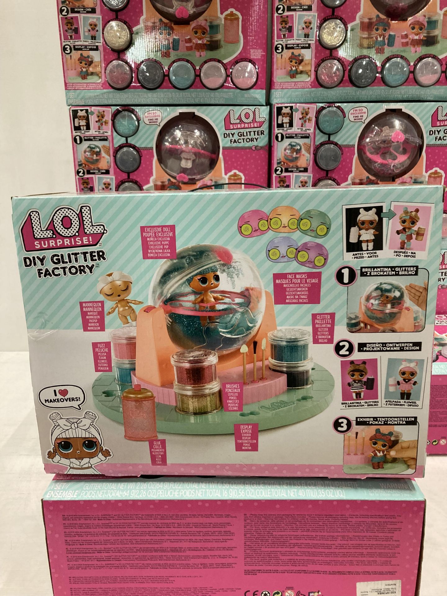 10 x LOL Surprise DIY Glitter Factory sets RRP £54. - Image 4 of 5