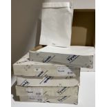 5 x boxes of 100 Tyvek white peel and seal envelopes made with 100% recyclable high density