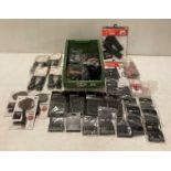 Contents to box - 20 x assorted lock-on handlebar grips, carry cases, chest pockets,