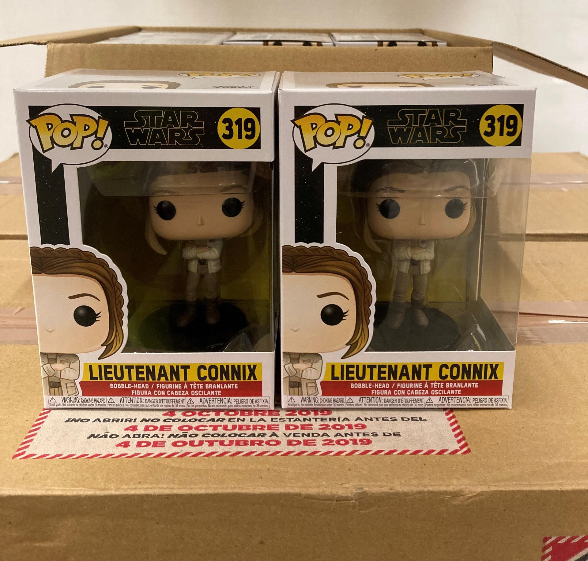 4 x Cases of 36 x Funko POP! Figurine Star Wars: The Rise of Skywalker - Lieutenant Connix - Bild 2 aus 2