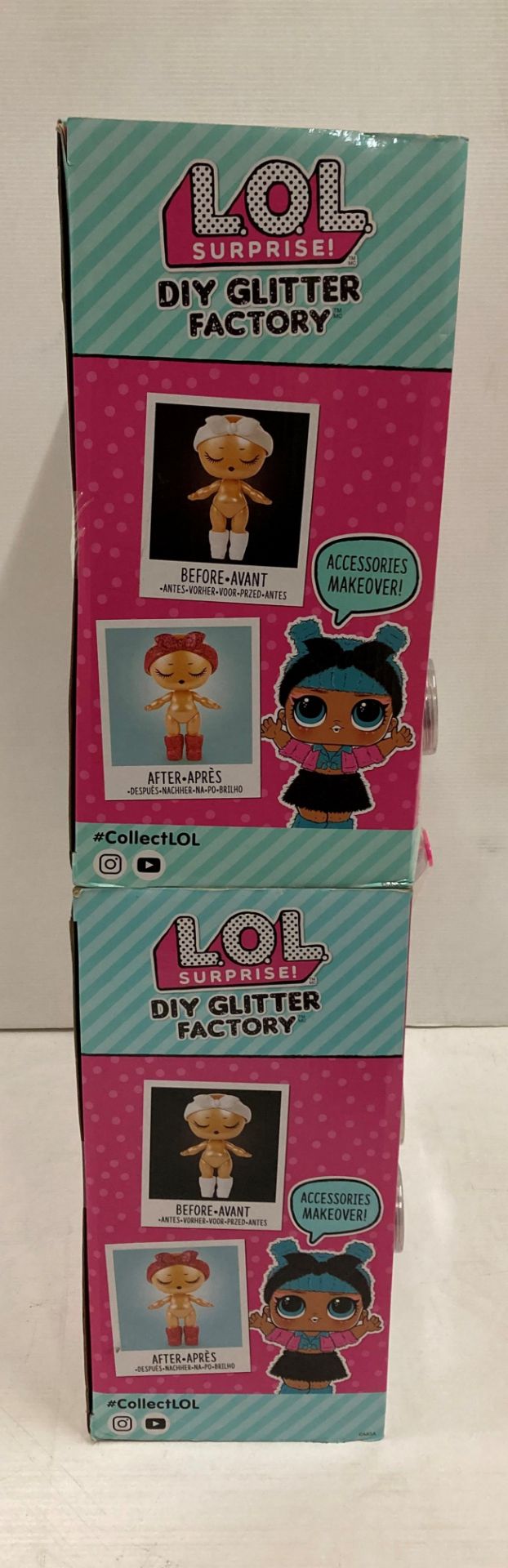 2 x LOL Surprise DIY Glitter Factory sets RRP £54. - Image 5 of 5