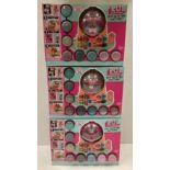 3 x LOL Surprise DIY Glitter Factory sets RRP £54.