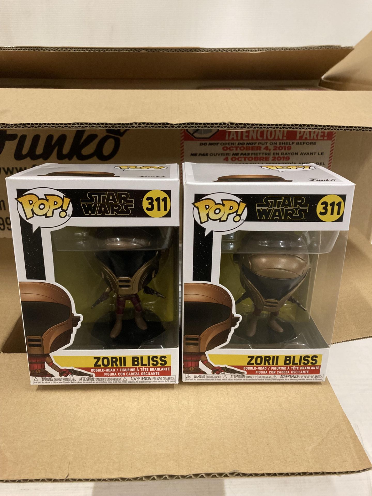 1 x Box of 36 x Funko POP! Figurine Star Wars: The Rise of Skywalker - Zorii Bliss (saleroom - Image 2 of 2