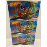 3 x Hot Wheels Roto Revolution Action Packs (saleroom location: Pallet P/R) Further