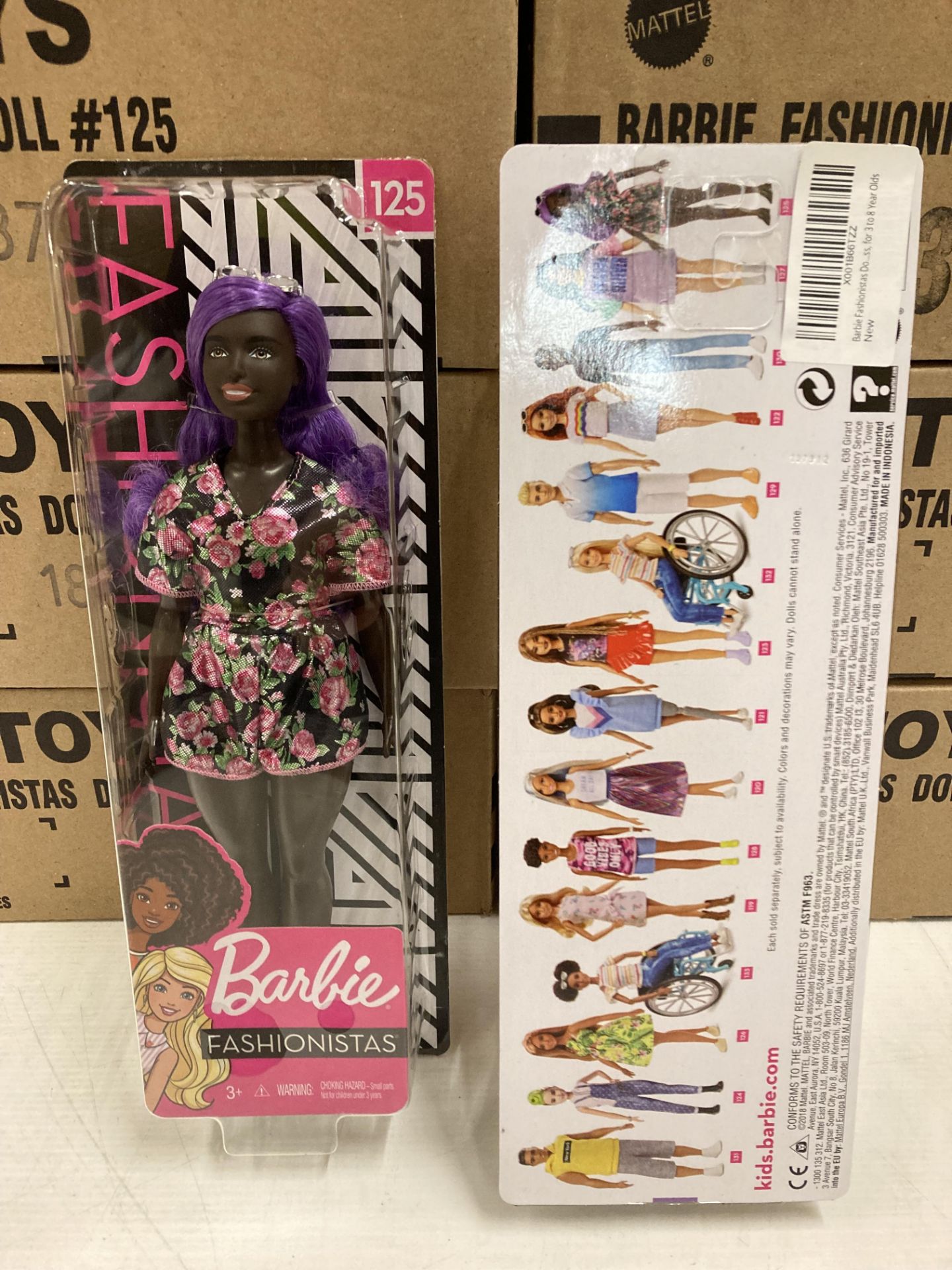 72 x Barbie Fashionistas Dolls (18 x outer boxes) (saleroom location: M07) Further - Image 2 of 2