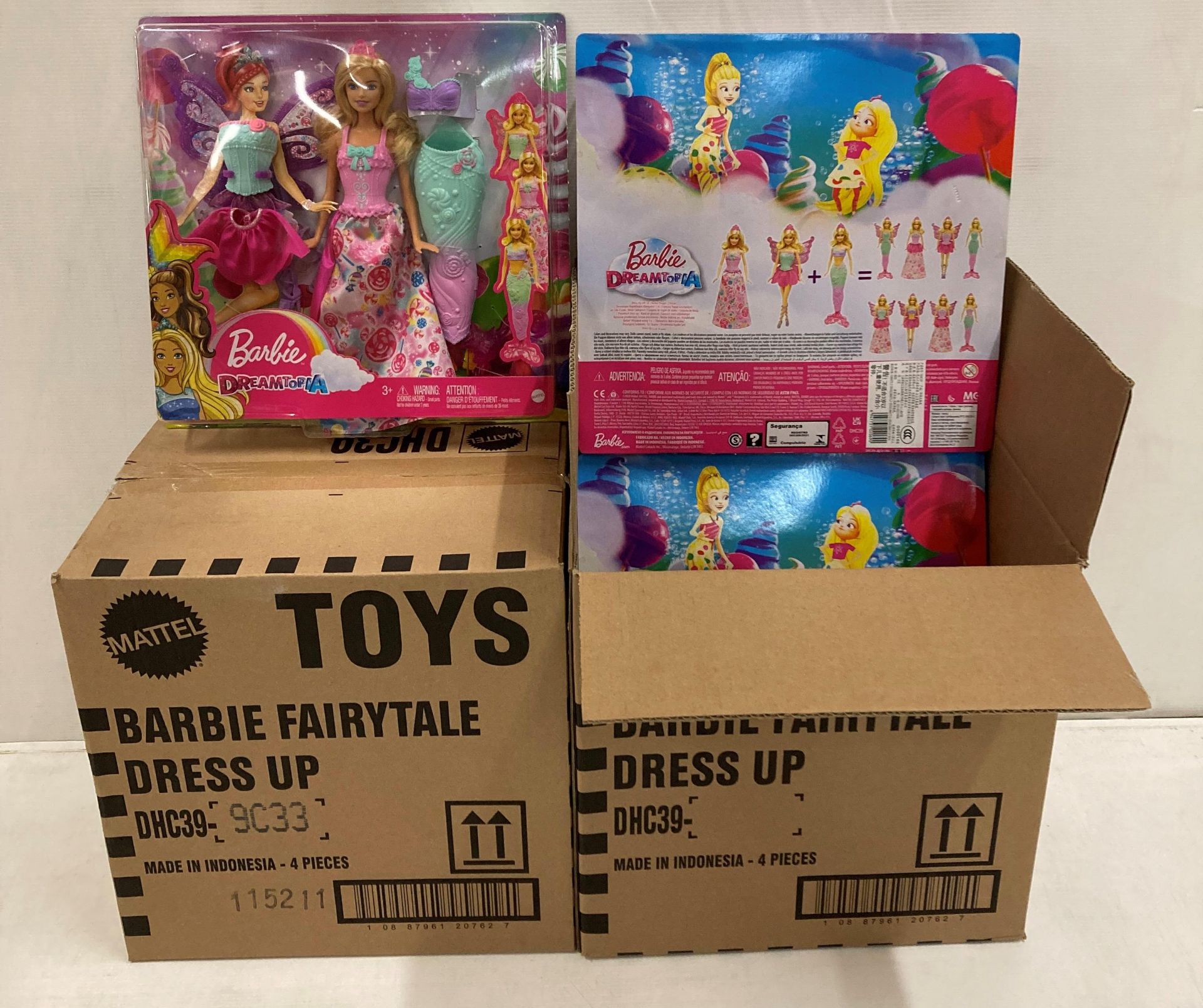 7 x Barbie Dreamtopia doll and accessories (2 x outer boxes) (saleroom location: M08)