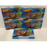 5 x Hot Wheels Roto Revolution Action Packs (saleroom location: Pallet H/J) Further