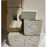 4 x boxes of 2 Work Eco white M fold 1 ply paper hand towels 3000 towels per box (saleroom