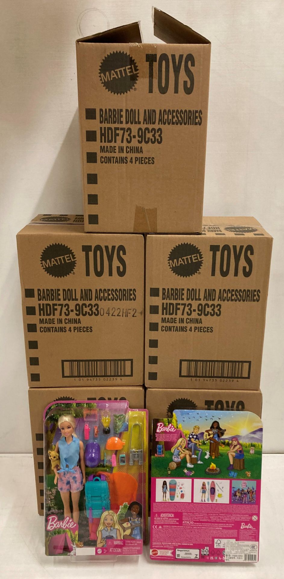 20 x Barbie 'It Takes Two' Malibu Barbie camping doll sets (5 x outer boxes) (saleroom location: