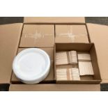 12 x Boxes of Wooden Cutlery and Paper Plates (1 x outer box) (saleroom location: Container 9)