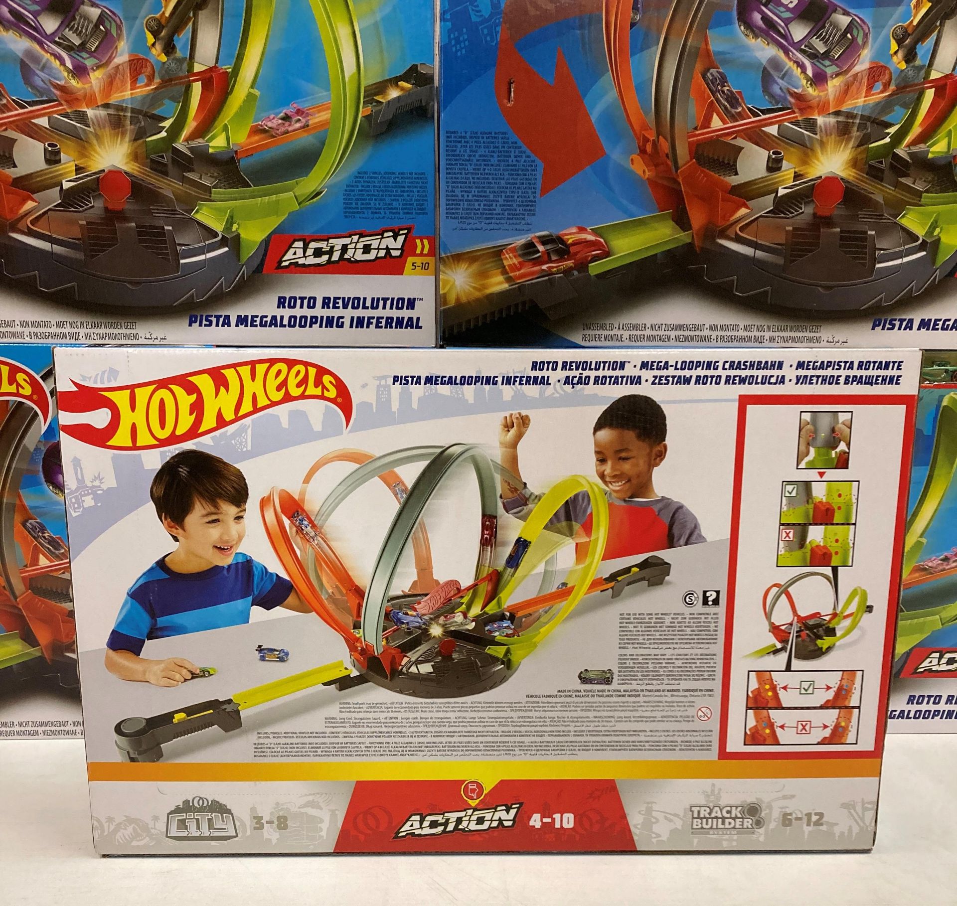 5 x Hot Wheels Roto Revolution Action Packs (saleroom location: Pallet H/J) Further - Bild 2 aus 3