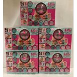 5 x LOL Surprise DIY Glitter Factory sets RRP £54.