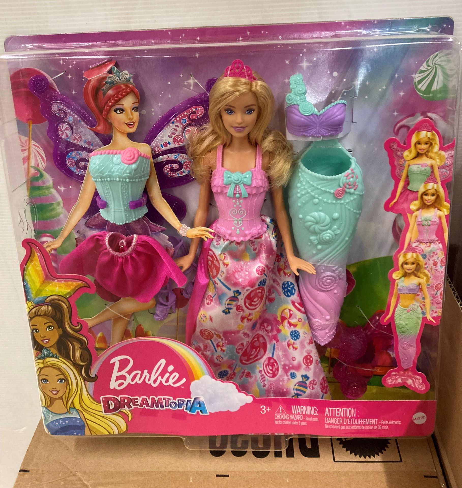 7 x Barbie Dreamtopia doll and accessories (2 x outer boxes) (saleroom location: M08) - Bild 2 aus 3