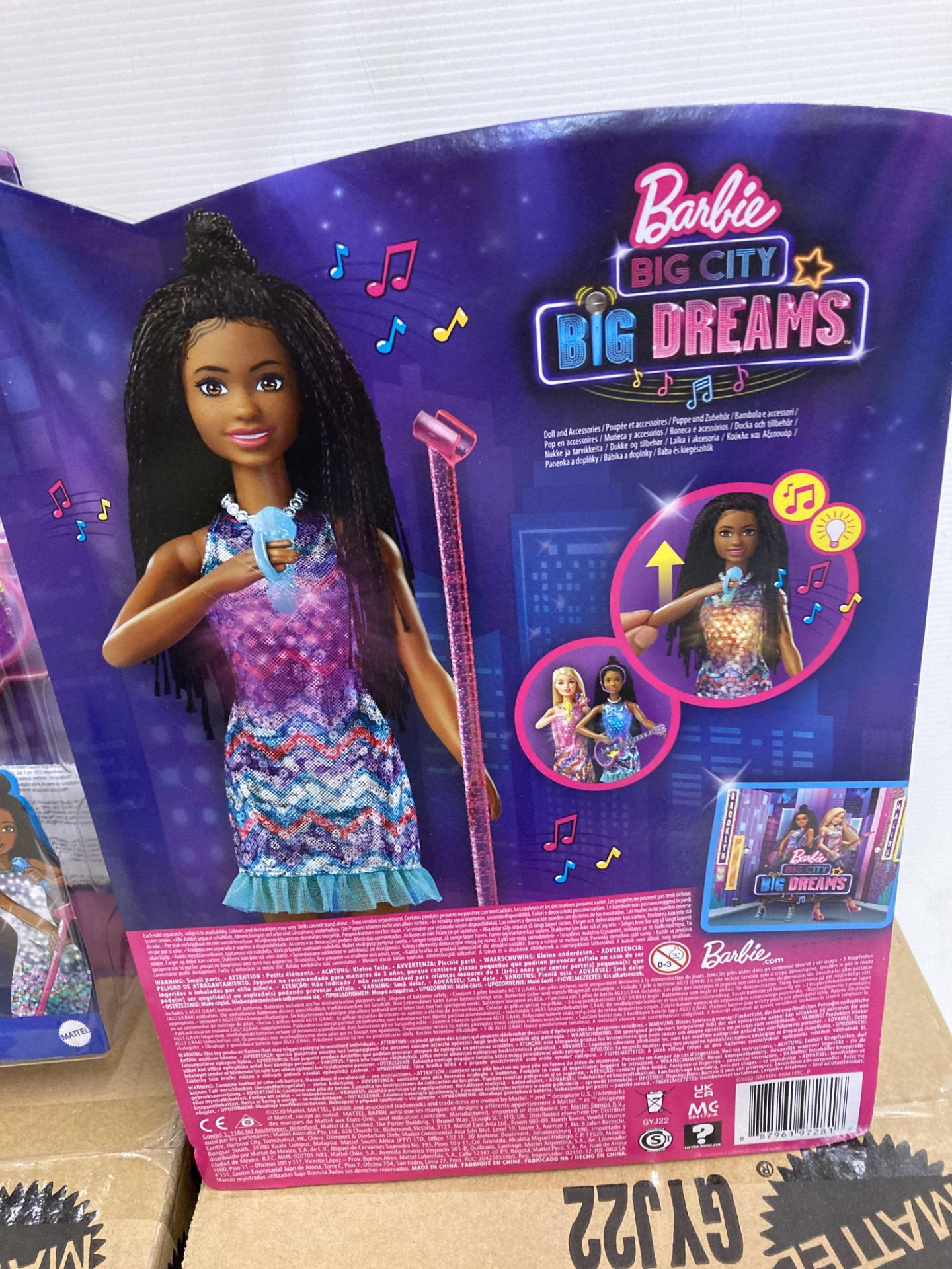 8 x Barbie Big City Dreams doll and accessories (2 x outer boxes) (saleroom location: M08) - Image 3 of 3
