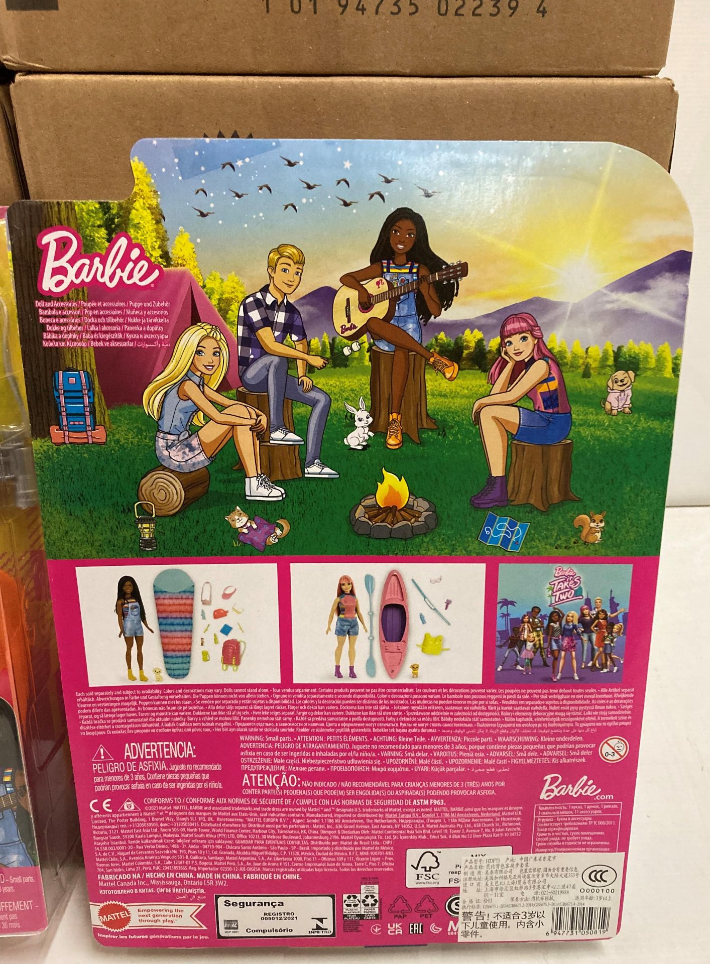 20 x Barbie 'It Takes Two' Malibu Barbie camping doll sets (5 x outer boxes) (saleroom location: - Image 3 of 3