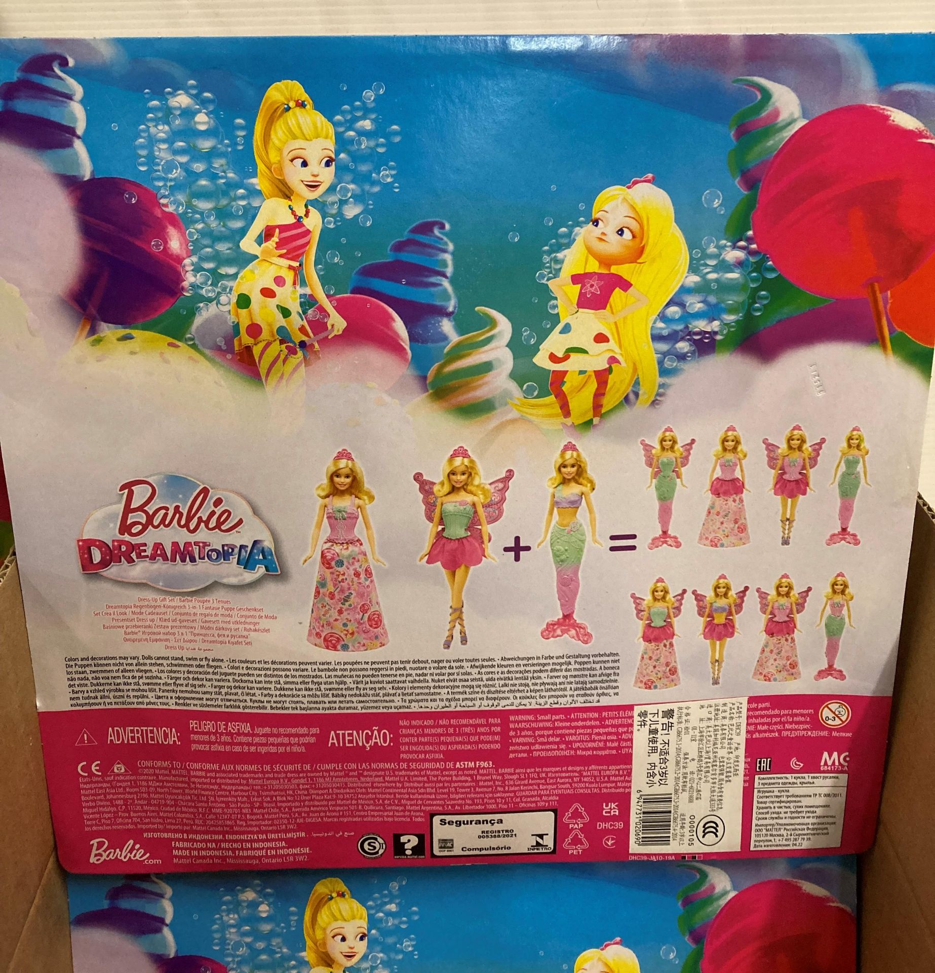 7 x Barbie Dreamtopia doll and accessories (2 x outer boxes) (saleroom location: M08) - Bild 3 aus 3