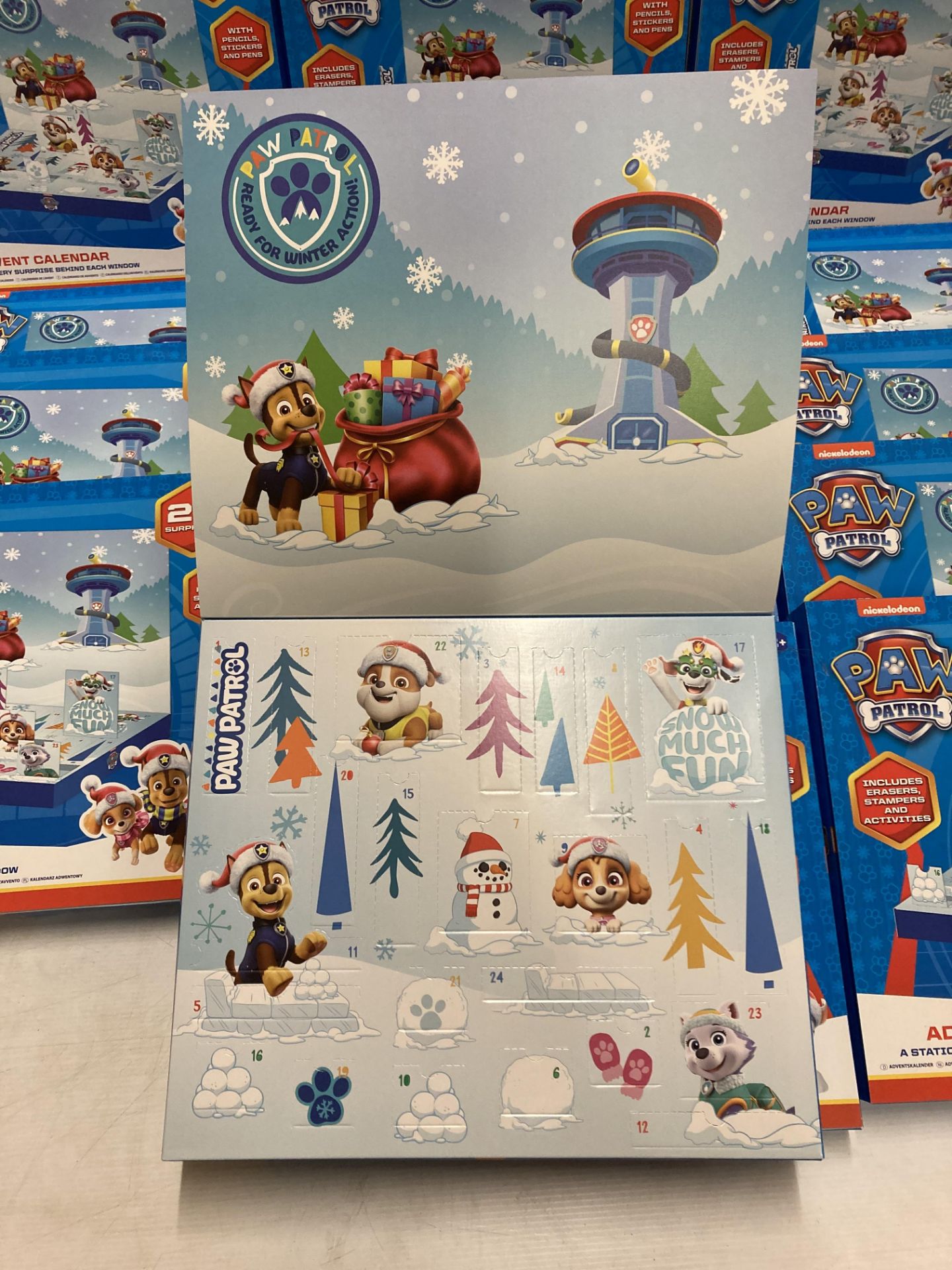24 x Paw Patrol Advent Calendars with 24 x Surprise Stationery Gifts (saleroom location: Cage S/T) - Image 3 of 3