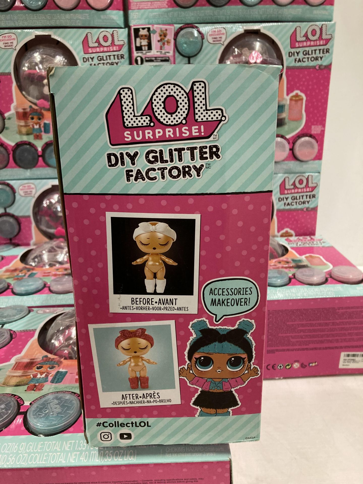 10 x LOL Surprise DIY Glitter Factory sets RRP £54. - Image 5 of 5